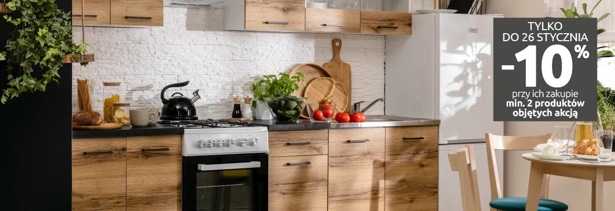 Kuchnie Junona Line w Black Red White - Sprawdź!